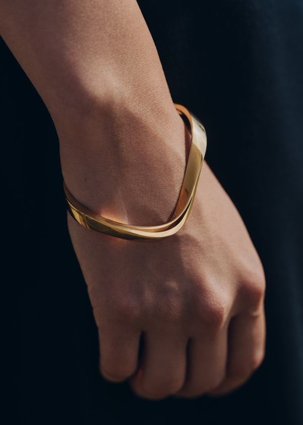 Bransoletki Polène Éole Bangle - Edition Gilded Edition | PFJEK-5203