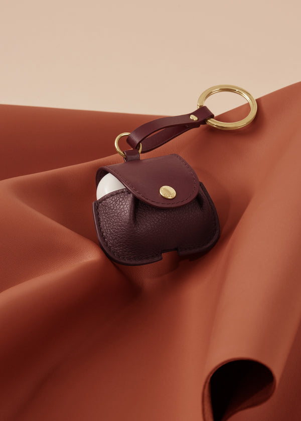 Breloczki Polène Airpods Case - Edition Duo Burgundy | OGKAE-0465