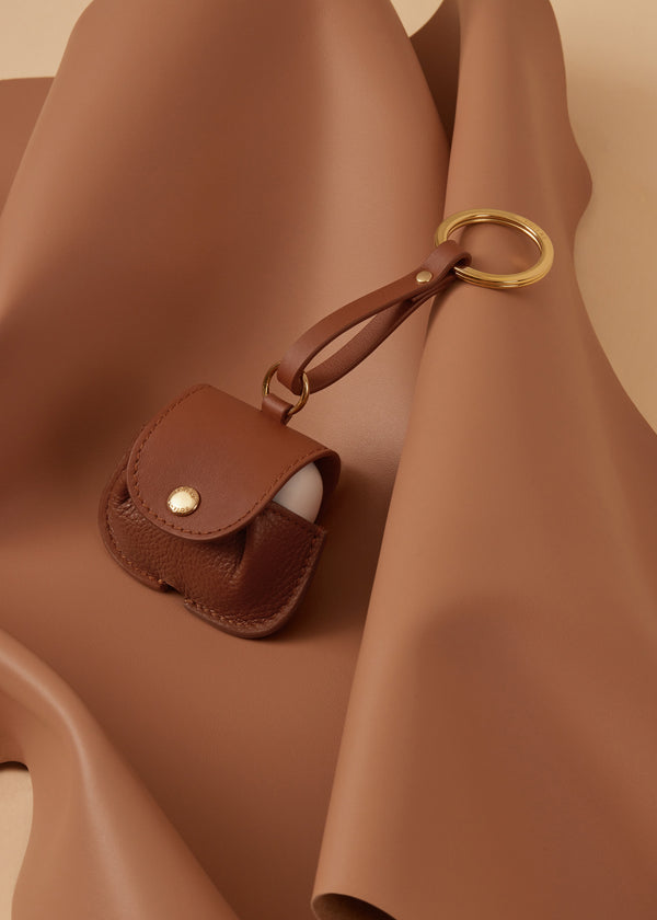 Breloczki Polène Airpods Case - Edition Duo Cognac | SKDTF-6309